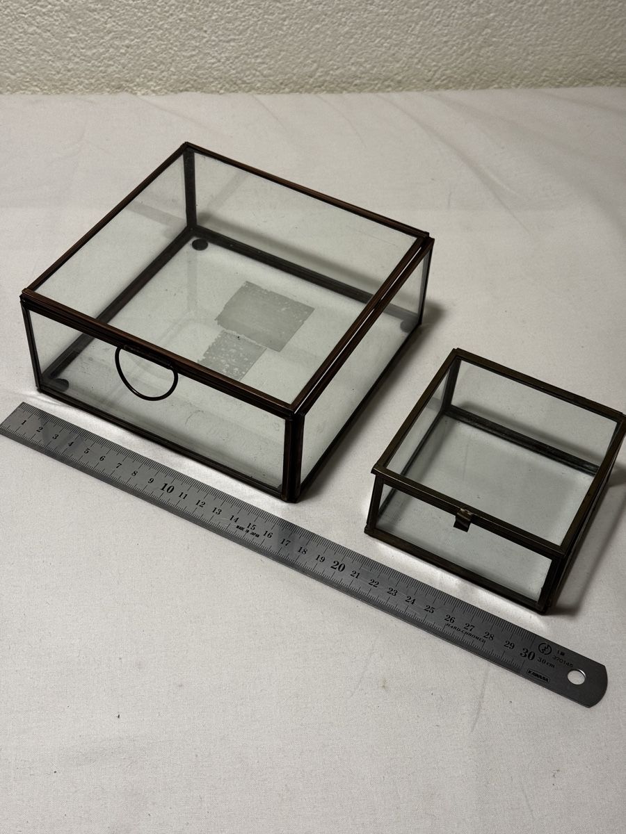 Portagioie: Schöne Glasboxen, 2x – Usato da Stüsslingen venduto da leo_nzh6 3