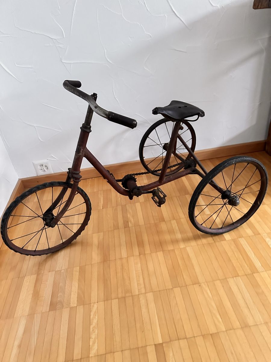 Tricycle D'enfant 19eme Siècle