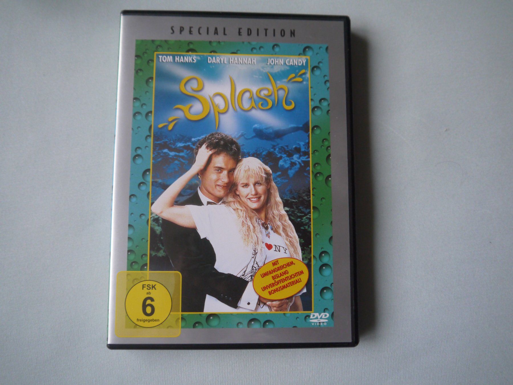 Tutti i DVDs: SPLASH(1984) - Tom Hanks/John Candy/Daryl Hannah – Usato da Hagendorn venduto da Blaf