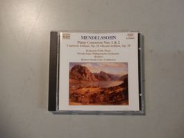 Mendelssohn: Klavierkonzerte 1 & 2, CD Naxos Top Zustand!