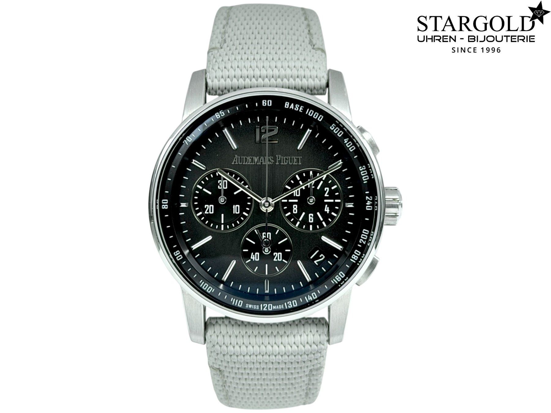 Audemars Piguet Orologi: Audemars Piguet Code 11.59 Chronograph  26393NB.OO.A002KB.01 – Usato da Zürich venduto da Stargold-Uhren