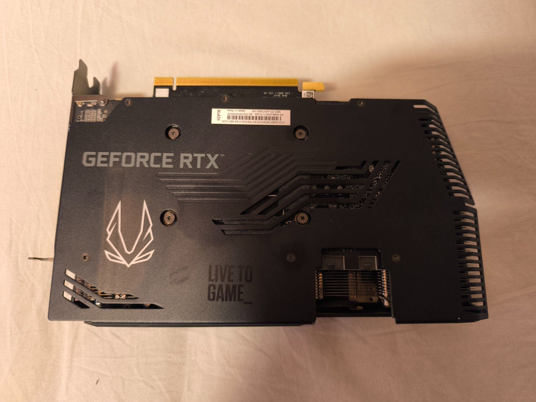 Zotac Schede grafiche: ZOTAC GAMING GeForce RTX 3070 Twin Edge – Usato da Petit-Lancy venduto da dariotabe 1