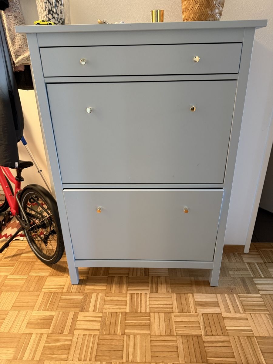 Cassettiere: Schöne, Hellblaue Schuhschrank von Ikea – Usato da Zürich venduto da eddy_p