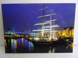 Postkarte 3 Mast Segelschulschiff Le BELEM dans la Penfeld