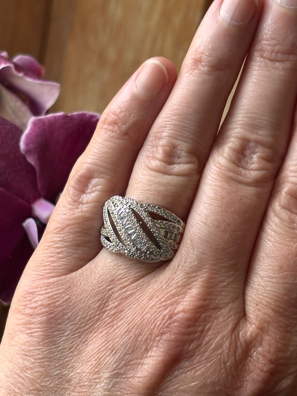 Anelli: Bague entrelacée zircons ✨ – Nuovo (secondo la descrizione) da Lausanne venduto da mel2dreams 4