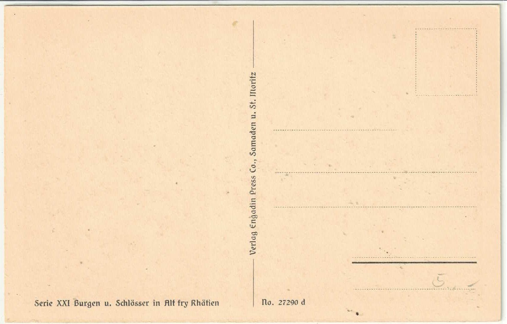 Cartes postales: Ruine Mesocco Misox – D'occasion à Ettingen par Kartenplanet 1