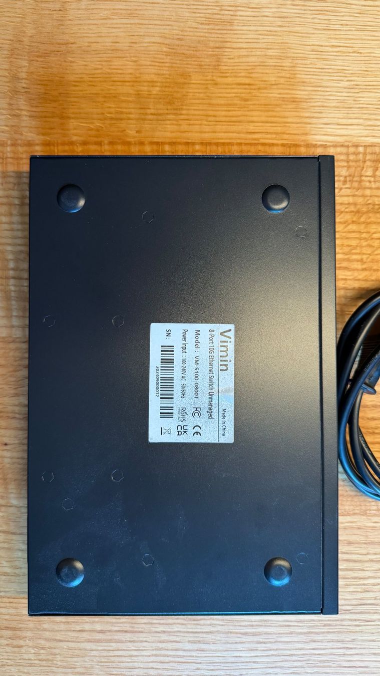 Hubs & Switches: 8Port 10GB Ethernet Switch Unmanaged – D'occasion à Olten par Diogenes1 2