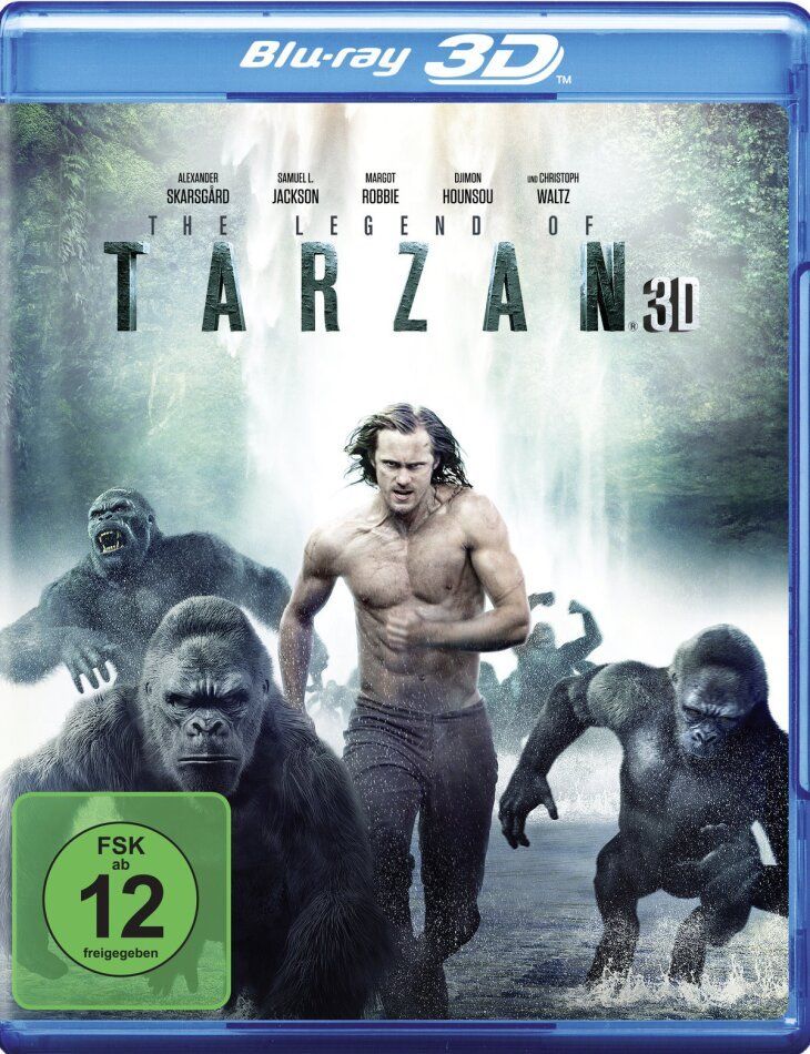 Tutti i DVDs: The Legend of Tarzan 3D (Blu-Ray 3D + Blu-Ray) – Nuovo (secondo la descrizione) da Bern venduto da Frebo
