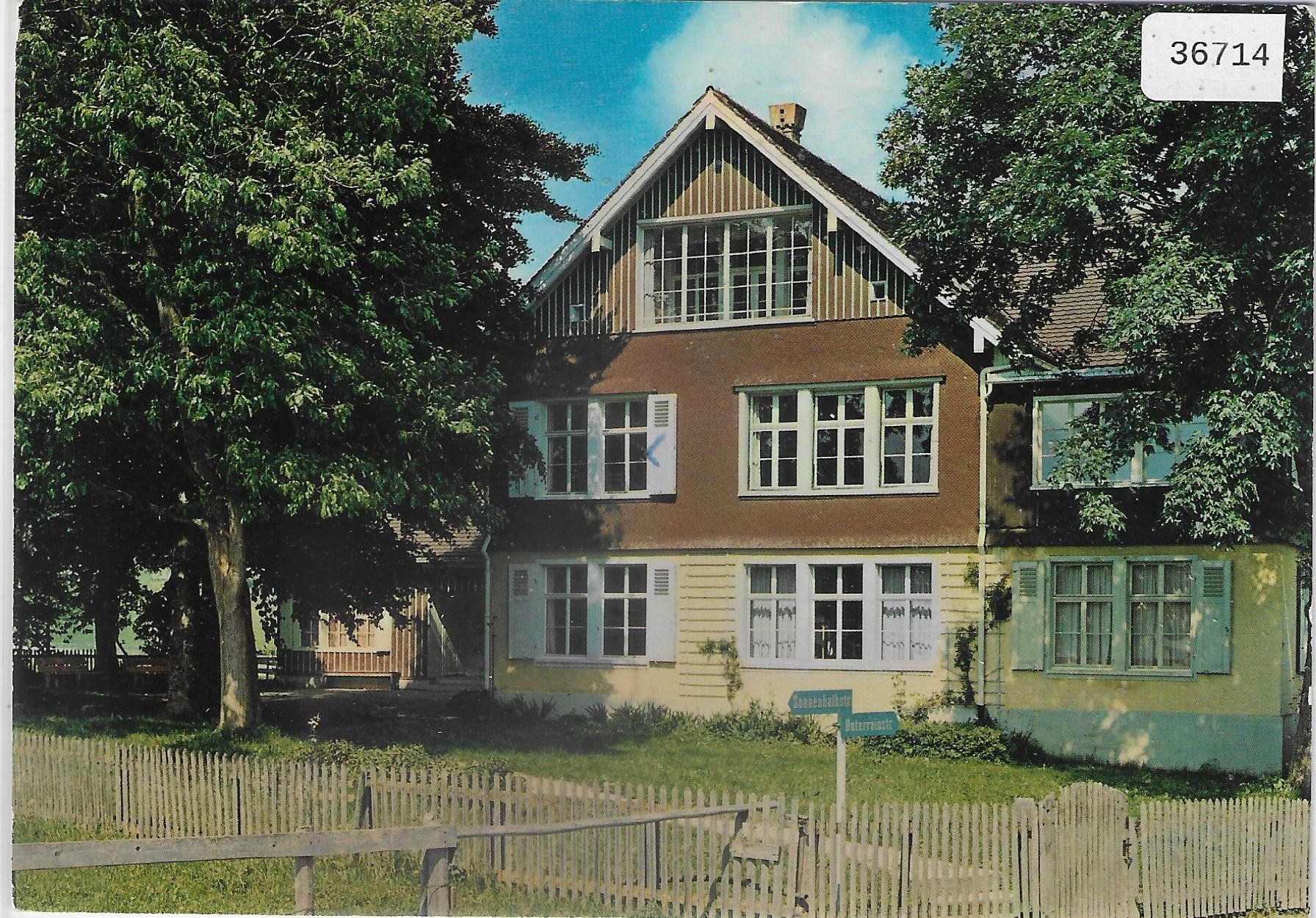 Cartoline postali: Haus der Sonne - Appenzell – Usato da Ettingen venduto da Kartenplanet