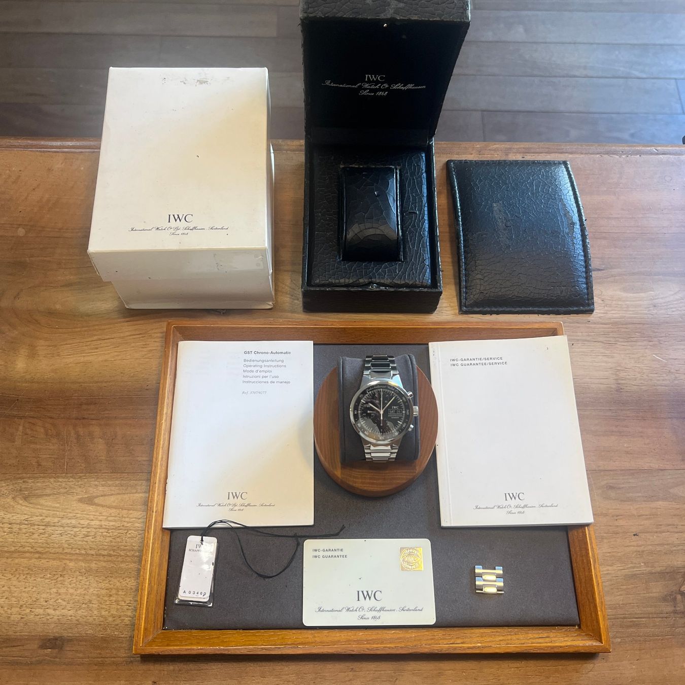 IWC Montres: FLASH SALE IWC GST Chronograph Automatic Full Set IW370708 – D'occasion à Carouge GE par Watchaser 9