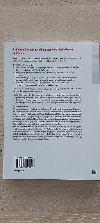Libri: Prüfungstrainer Entwicklungspsychologie – Usato da Zuzwil SG venduto da Speedy88 1