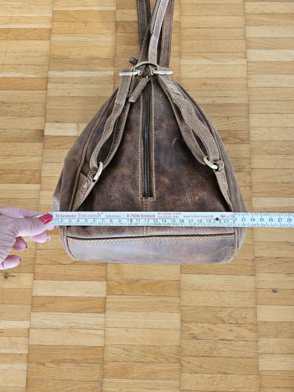 Sacs à dos: wunderschöner Echtleder Rucksack – Neuf (Voir description) à Eglisau par tinka06 3