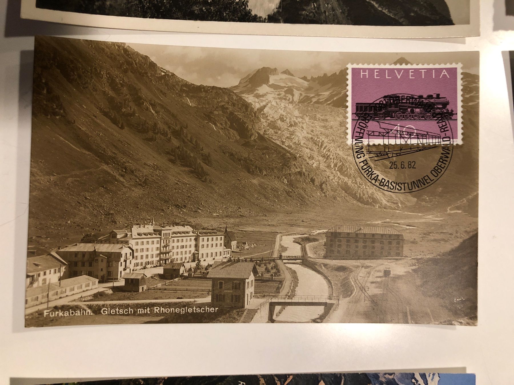 Cartoline postali: 6 versch. alte MAXIKARTEN GOTTHARD 1910 – Nuovo (secondo la descrizione) da Lufingen venduto da Rac0 1