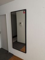 Spiegel schwarz Holzrahmen rechteckig 40x120cm neu
