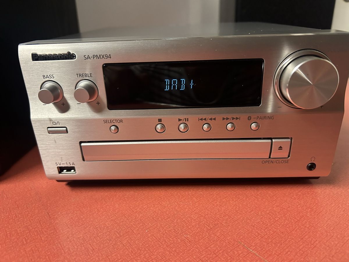 Panasonic Lettore multimediale & Streamer: Panasonic CD Stereo System SA-PMX94 m. FB & Lautsprecher – Usato da Lanzenhäusern venduto da vic63 1