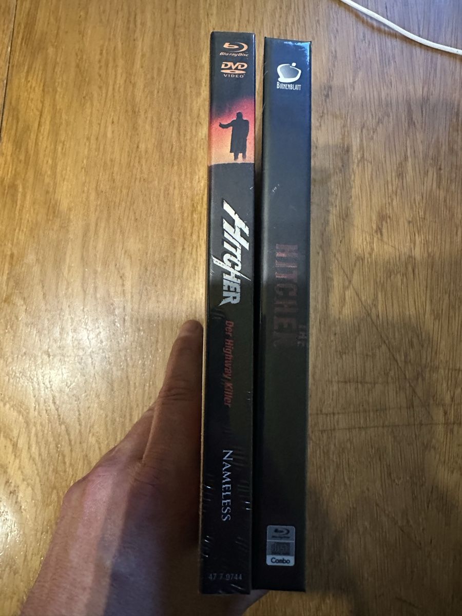 Tutti i DVDs: The Hitcher der Highway Killer original + Remake Mediabook – Nuovo e nell'imballaggio originale da Benken ZH venduto da Audi-erich 2