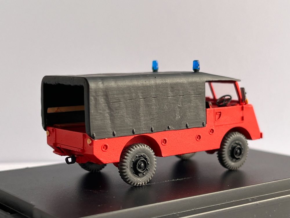 Mowag Modellautos: Mowag GW 3500 Feuerwehr 1:87 HO / OVP – Neu und originalverpackt aus Fulenbach von fred039 1