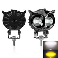 LED Nebelscheinwerfer Auto/Motorrad Gelb & Weiß 2in1
