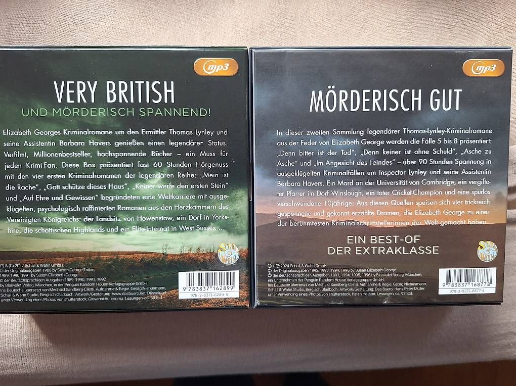 Audiolibri: Elizabeth George Collection: Inspector Linley – Usato da Ringgenberg BE venduto da sch_9bzk 1
