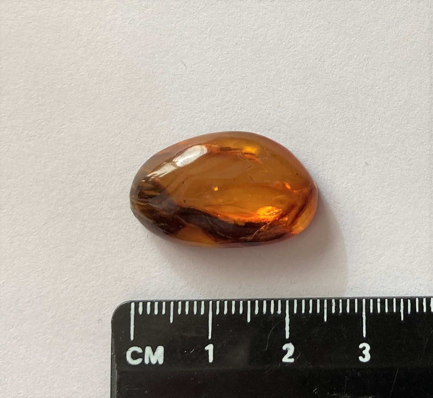 Minerali & Pietre curative: Cabochon Ambre 1,6 g / Bernstein – Nuovo e nell'imballaggio originale da Goumoens-la-Ville venduto da brandonv