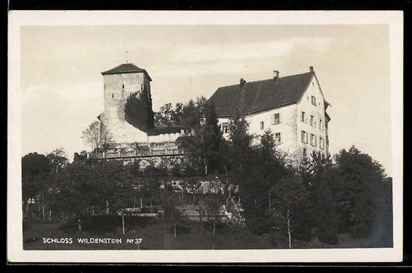 Cartoline postali: AK Wildenstein, Schloss Wildenstein – Usato da Berlin venduto da bartko-reher