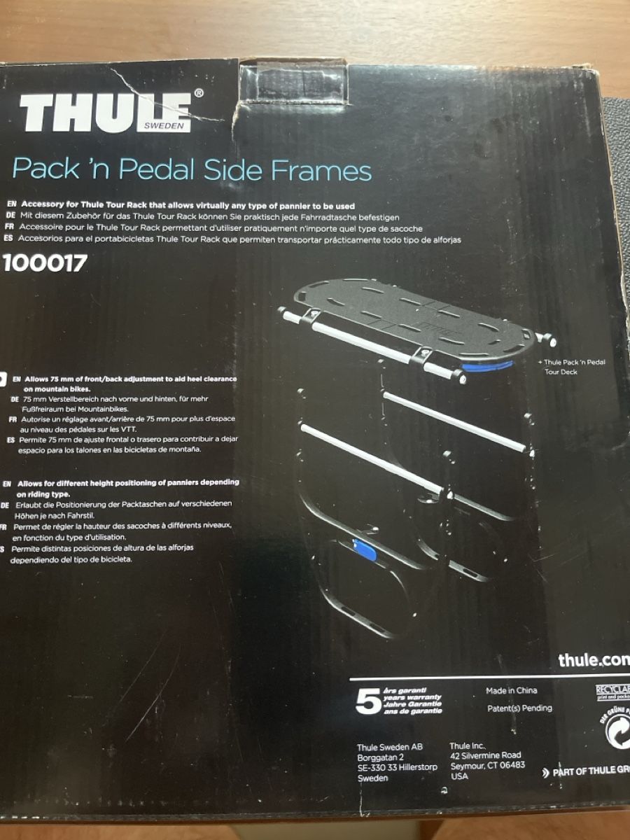 Thule Ersatzteile: Thule Pack 'n Pedal neuf – Neu (gemäss Beschreibung) aus Sion von Rouler 1