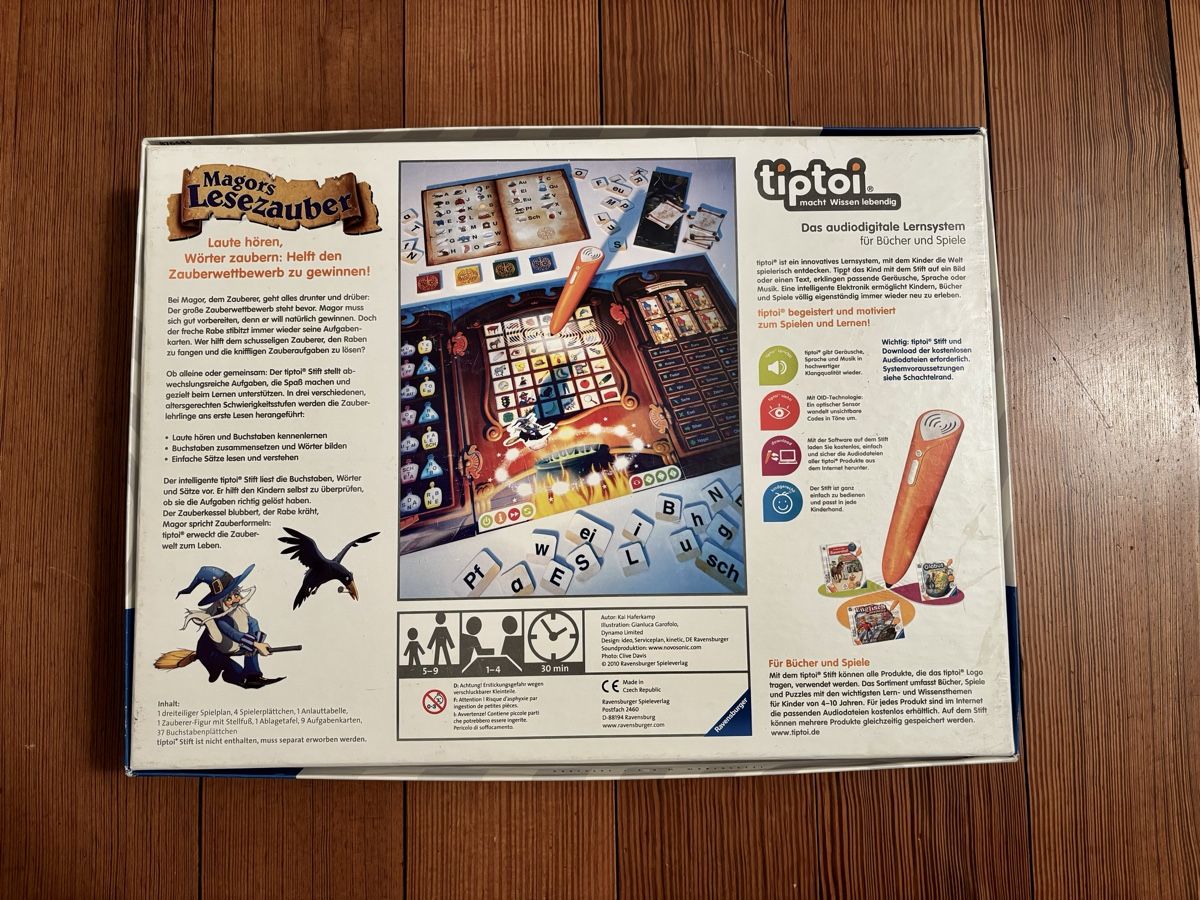 Tiptoi Giochi: tiptoi Magors Lesezauber – Usato da Adliswil venduto da mikkital 1