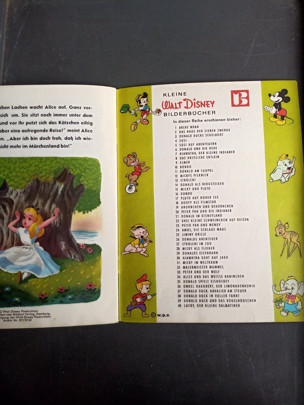 Fumetti: Walt Disney - Alice - Comic – Usato da Oberegg venduto da A-Z.Handel.Loehrer 2