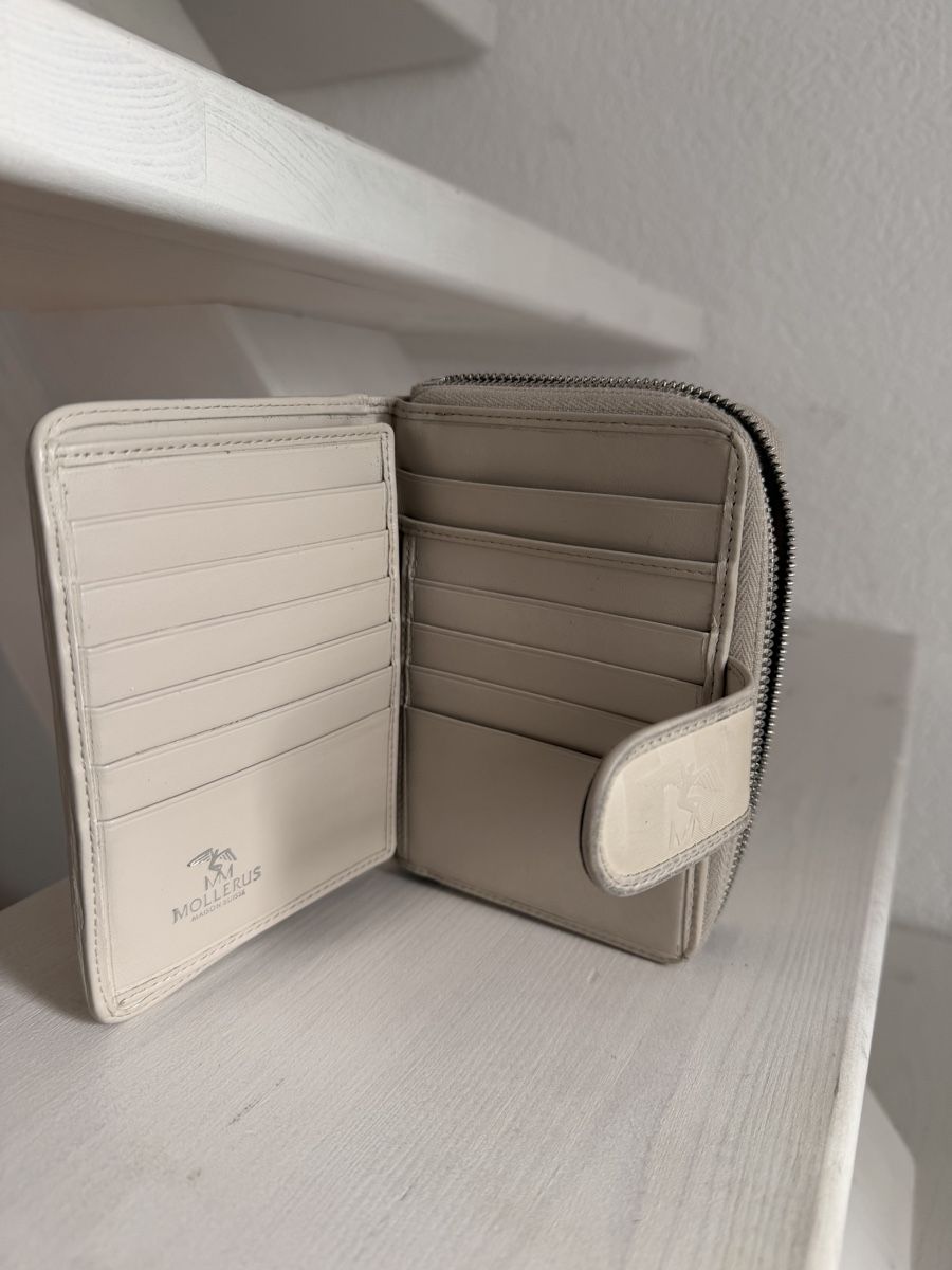 Maison Mollerus Portemonnaie: Geldbörse Mollerus pearl / silber – Gebraucht aus Lengnau BE von Engeli 2