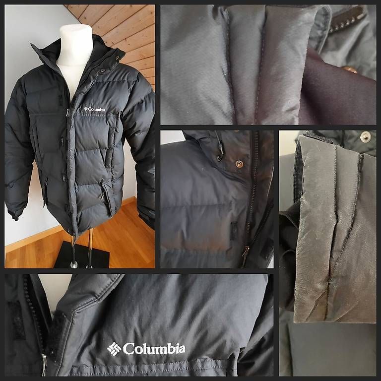 Giacche: ***COLUMBIA***Winterjacke Gr L schwarz – Usato da Wädenswil venduto da H2H_Secondhandshop