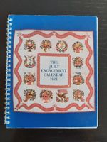 Quilt Jahreskalender 1984 - Vintage 90er Jahre