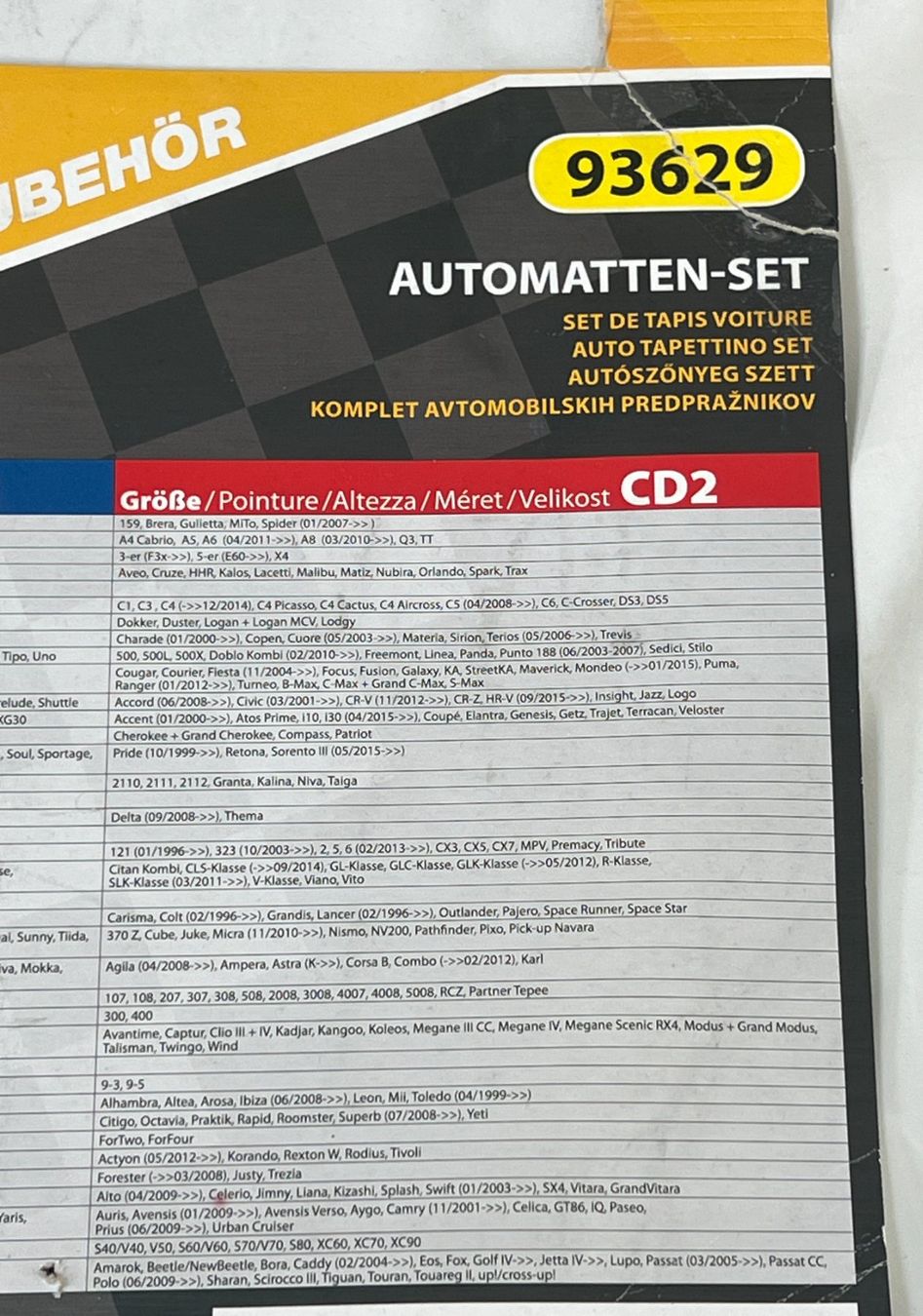 Tappeti & Tappetini: Automatten-Set 4 teilig – Usato da Zürich venduto da Drahtzug 8