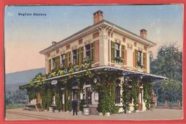 Magliaso Stazione - Bahnhof - ca. 1915