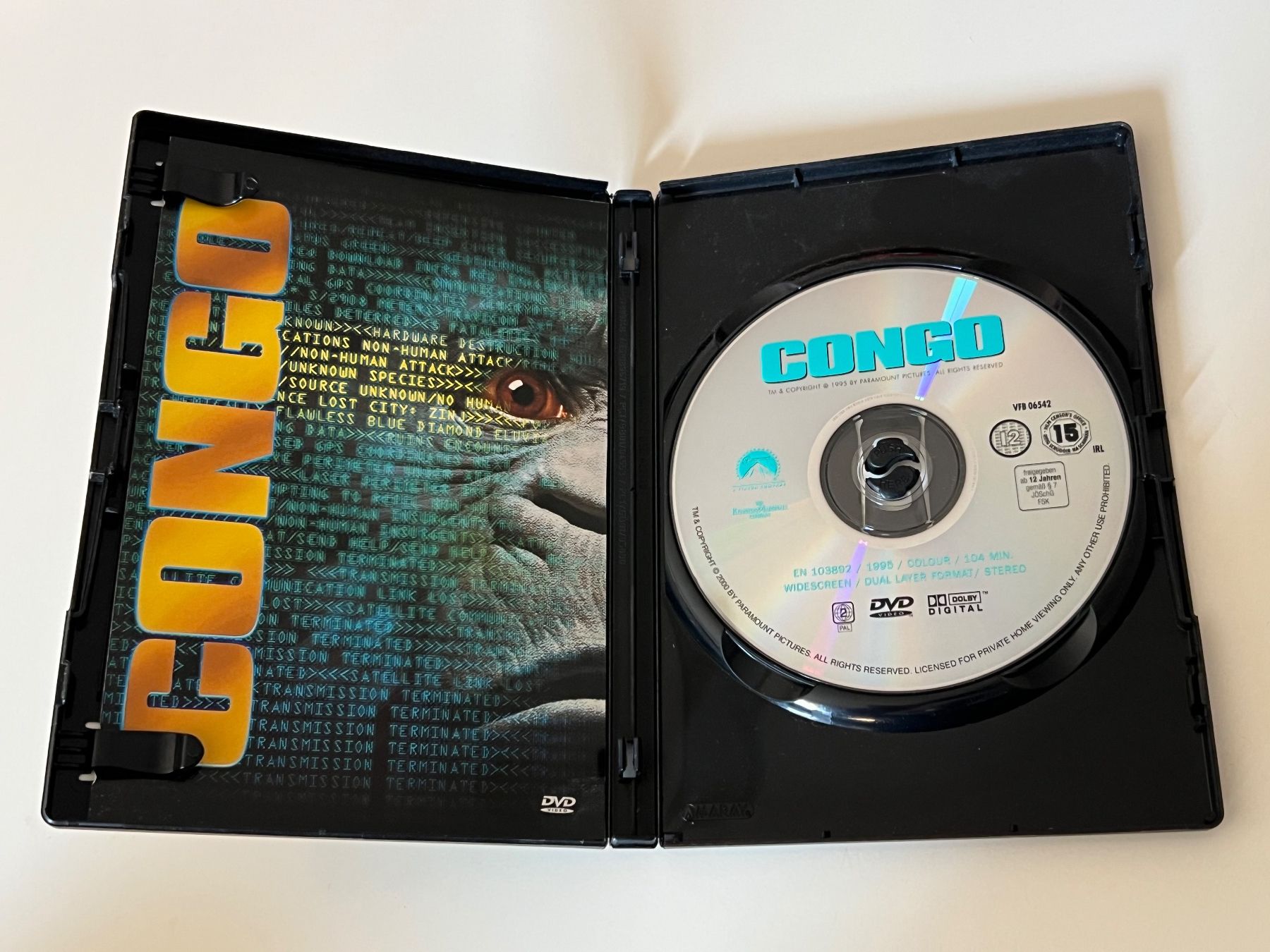 Tutti i DVDs: Congo DVD – Nuovo (secondo la descrizione) da Altstätten SG venduto da sheamus 2