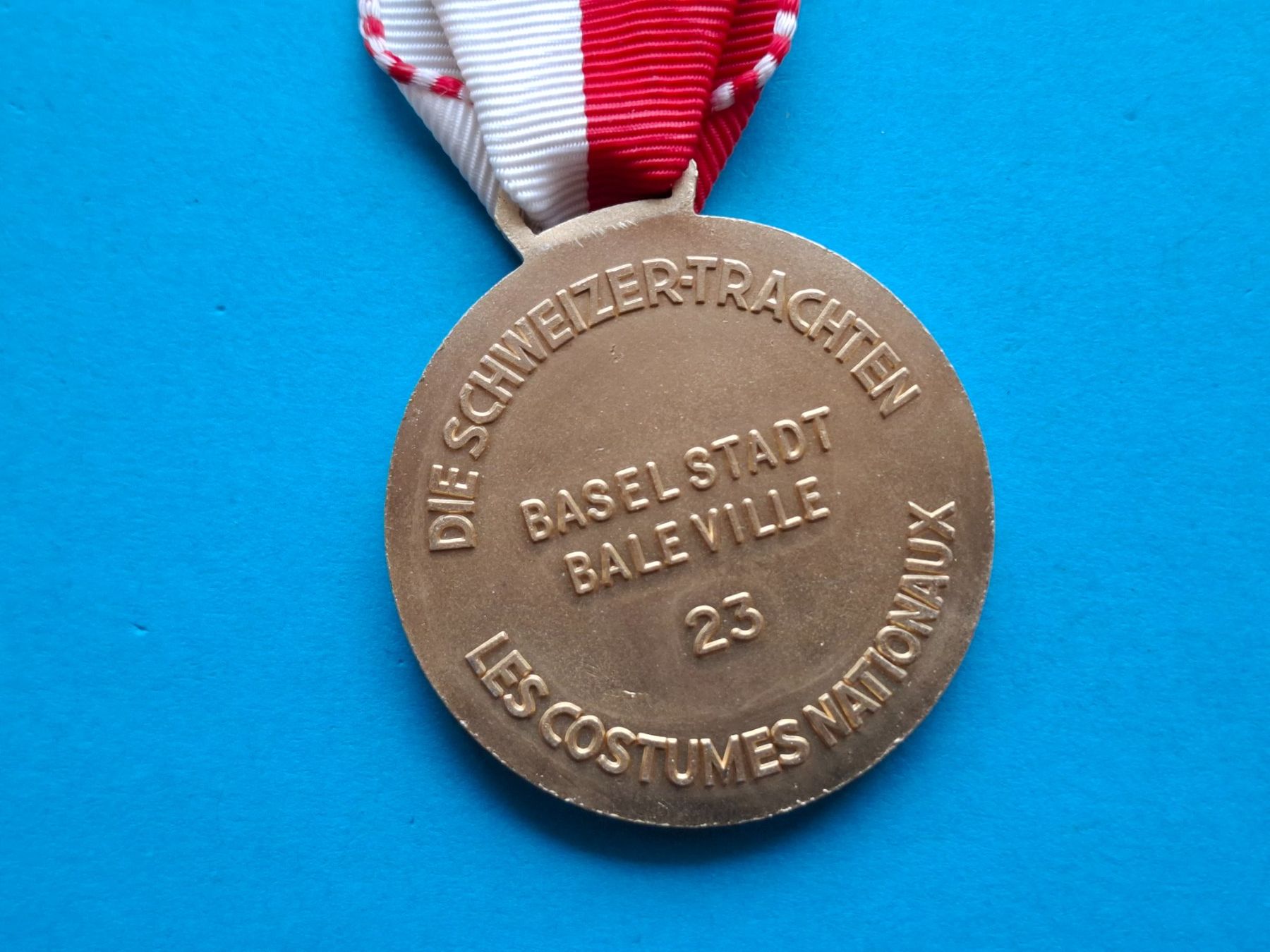 Medaglie: Trachten Basel Stadt 1972 (A2) – Usato da Schwanden GL venduto da Suvorov 4
