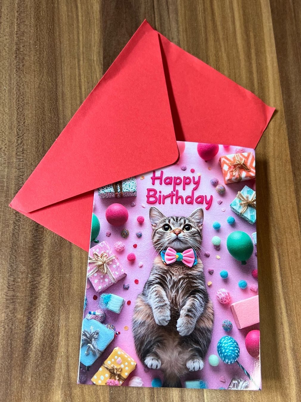 Karten: KATZE GEBURTSTAGSKARTE – Neu und originalverpackt aus chiasso von Wulli