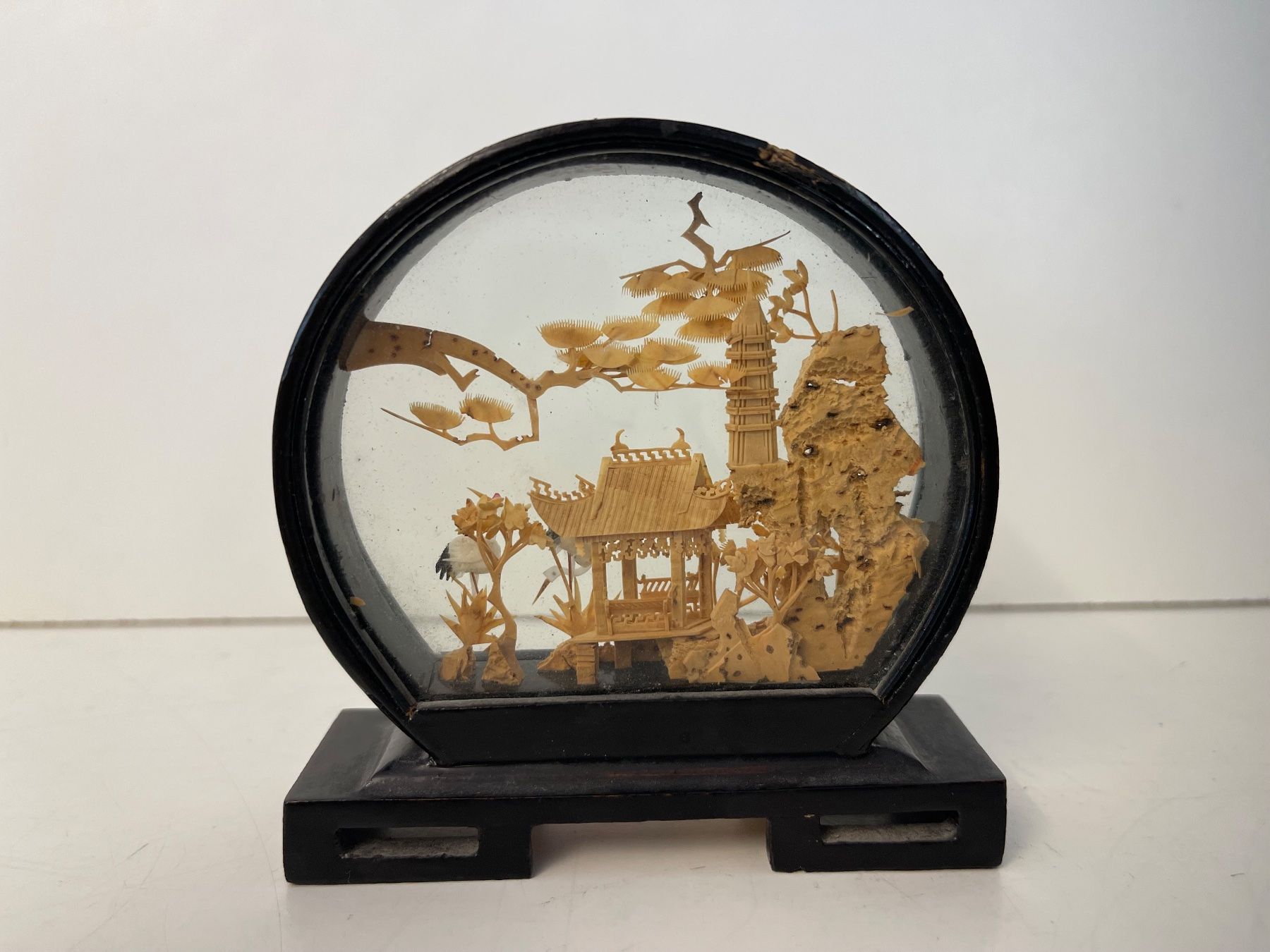 Sculture & Statue: Diorama Korkschnitzerei China – Usato da Zürich venduto da Arche_Brockenhaus 1