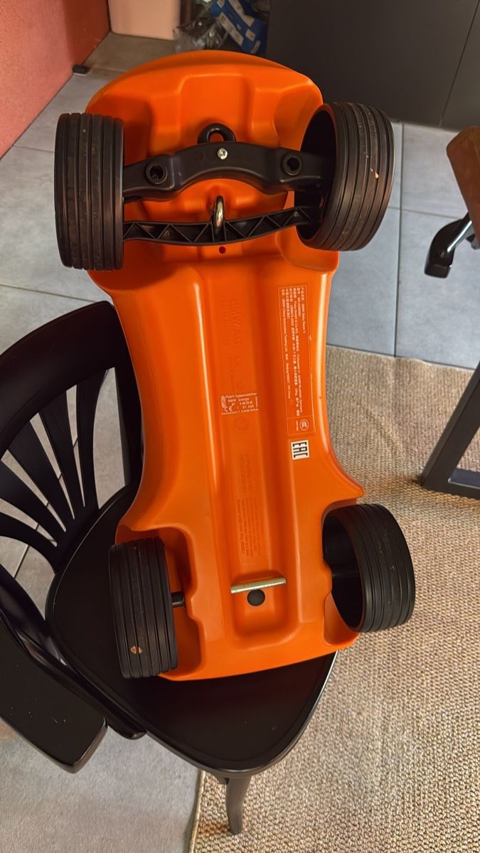 BMW Fahrzeuge für Kinder: Bobbycar / Rutschauto BMW orange – Gebraucht aus Sins von Mucco2102 3