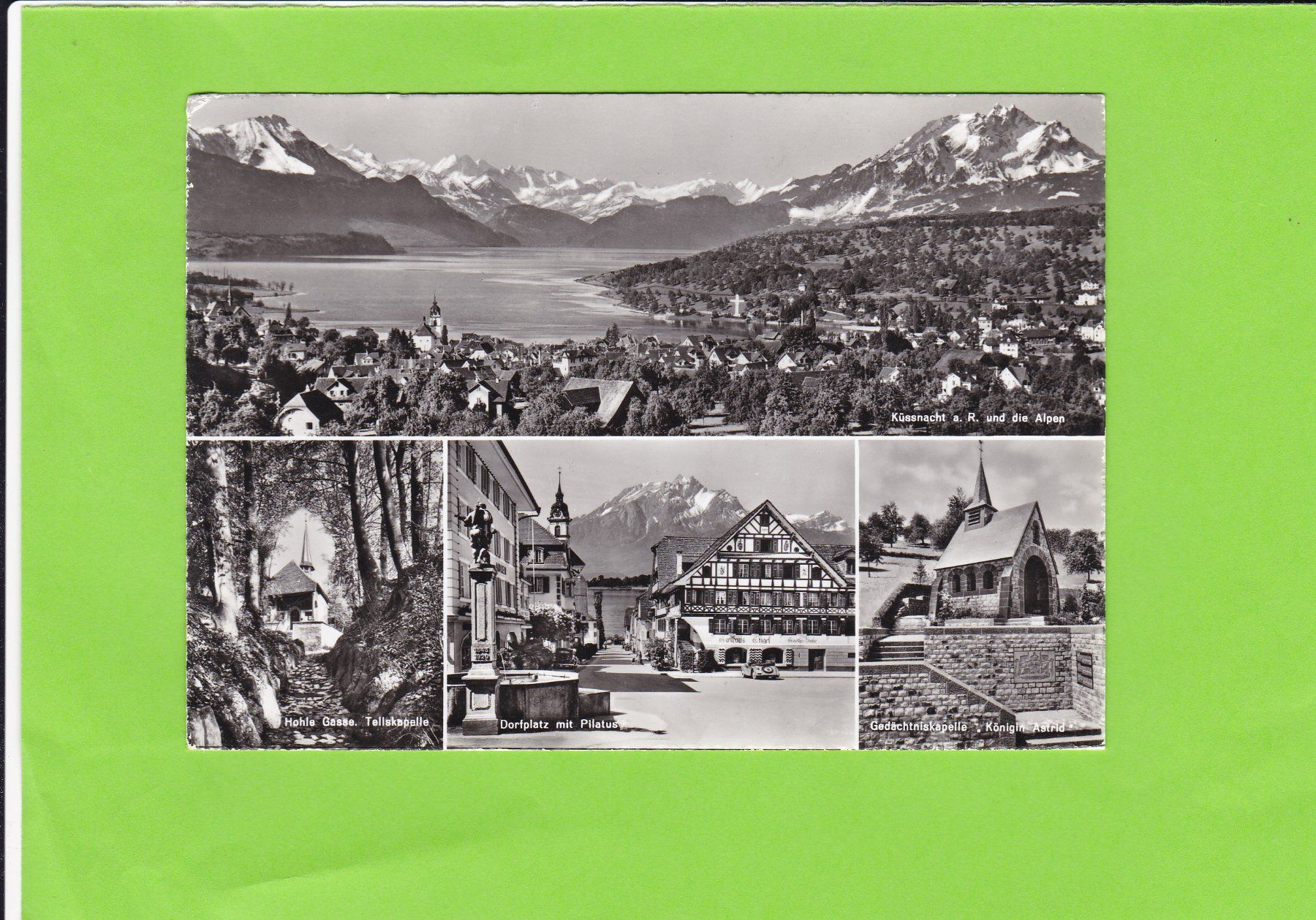 Ansichtskarten: Küssnacht am Rigi – Gebraucht aus St. Peterzell von neckertal