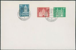 1968 - Baudenkmäler • Leuchtstoff - Ersttagsbrief FDC ET