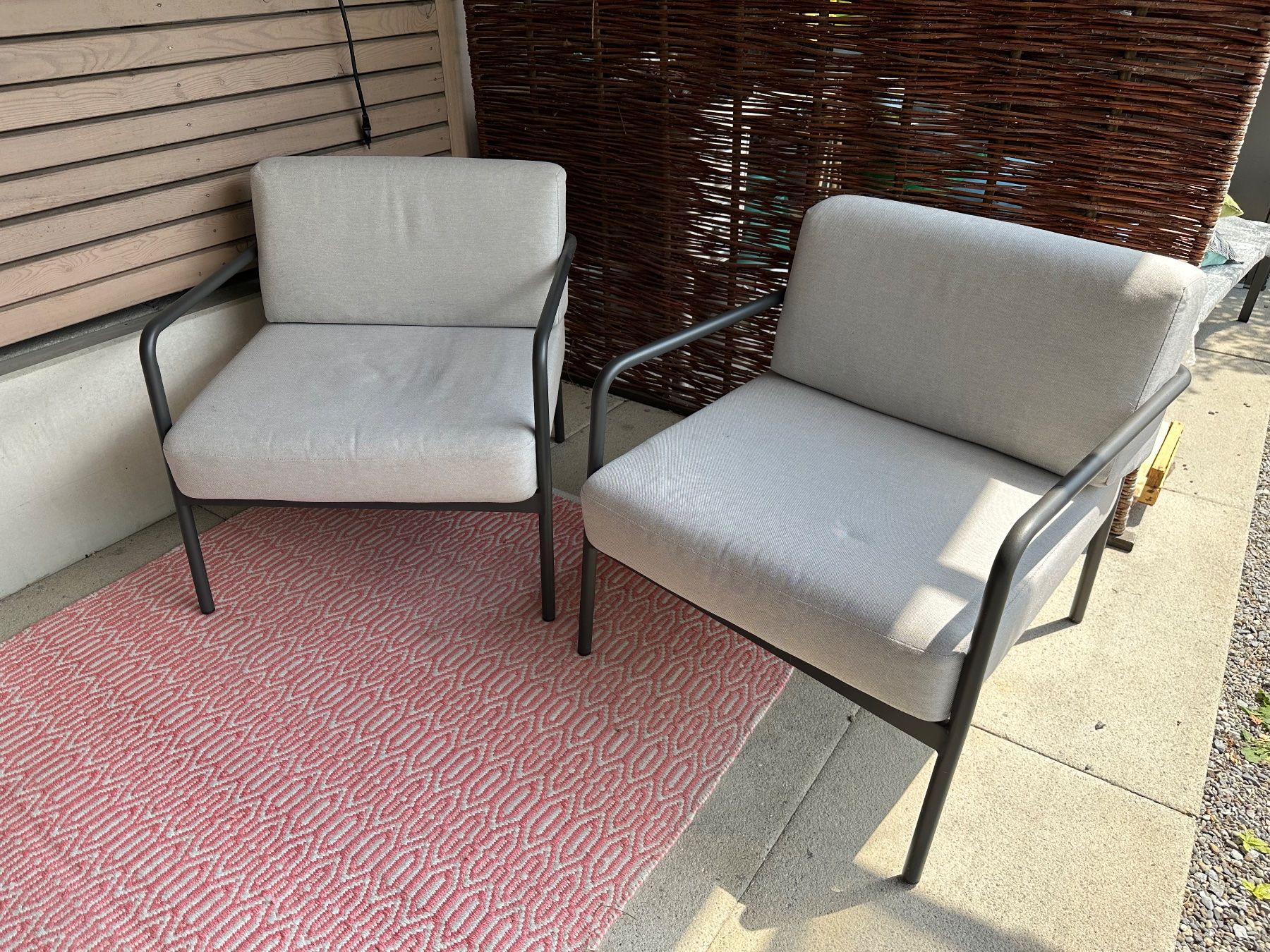 Pfister Sofas: Gartenlounge Set 3-teilig anthrazit – Gebraucht aus Tann von Ricki31 1
