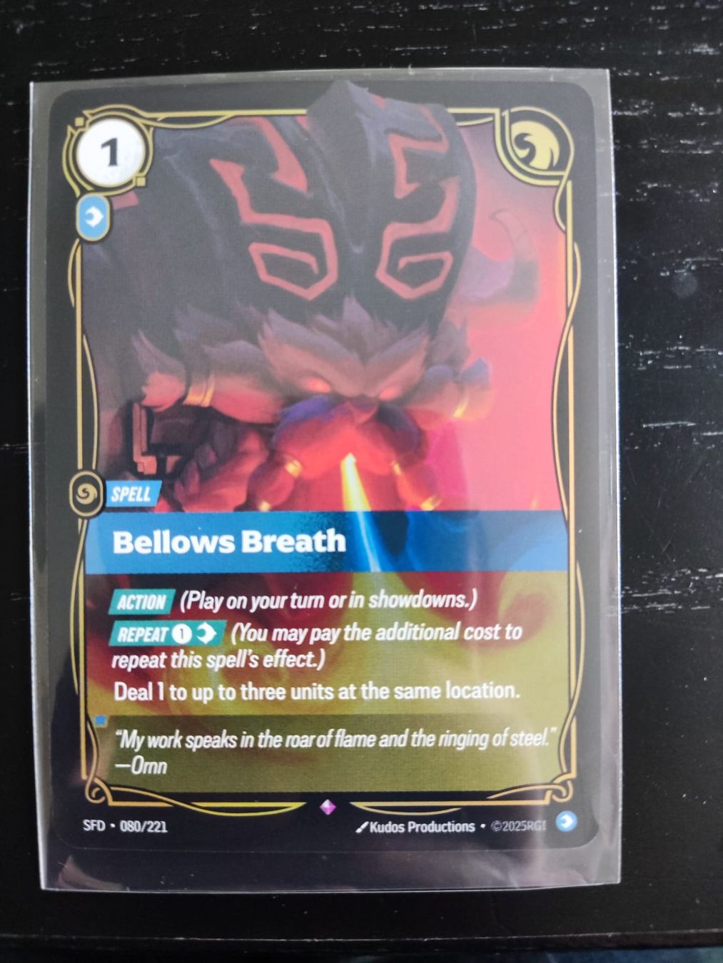 Carte collezionabili: Bellows breath - Rifbound – Usato da Genève venduto da EMellau 1