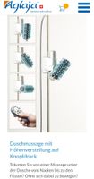 Aglaia Duschsystem Superior anthrazit neu mit Fernbedienung