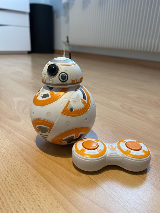 Joy Toy 1500077 - Pupazzo in Velboa del droide BB-8, Star Wars E7, 17 cm