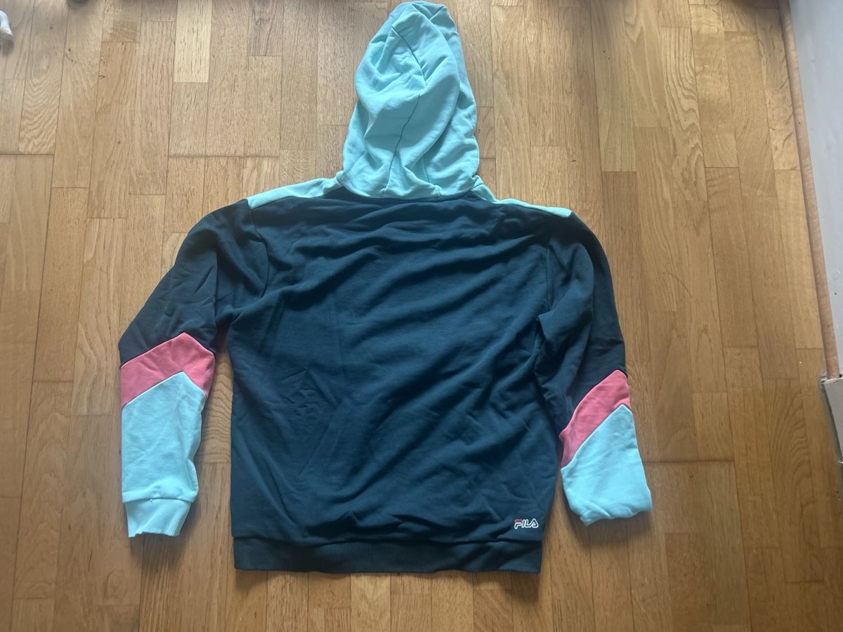 Fila Maglioni & Felpe: Fila, taille L, turquoise/noir/rose – Nuovo (secondo la descrizione) da St-Prex venduto da mar_f6t6 1