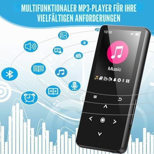Lettore multimediale portatile: MP3-Player 32 GB Bluetooth 5.0 verlustfreier Musik-Player – Nuovo e nell'imballaggio originale da Hundwil venduto da pac_6jh8 2