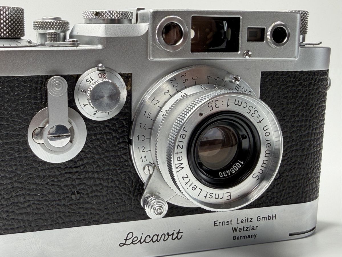 Leica Kamera: FIRST BATCH Leica IIIg & Leicavit & Summaron 3,5cm – Gebraucht aus zuchwil von solotin74 5