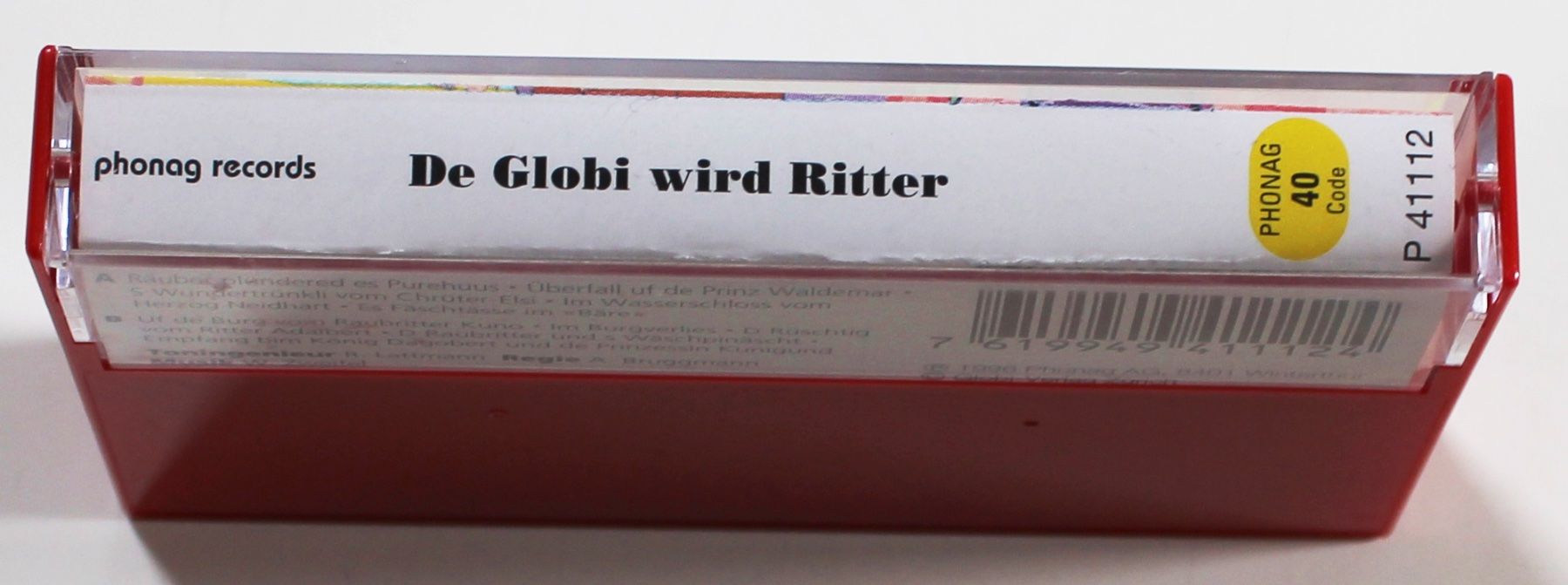 Cassettes audio: MC DE GLOBI WIRD RITTER - DIALEKT 1996! – D'occasion à Brüttisellen par Collector-Corner 3