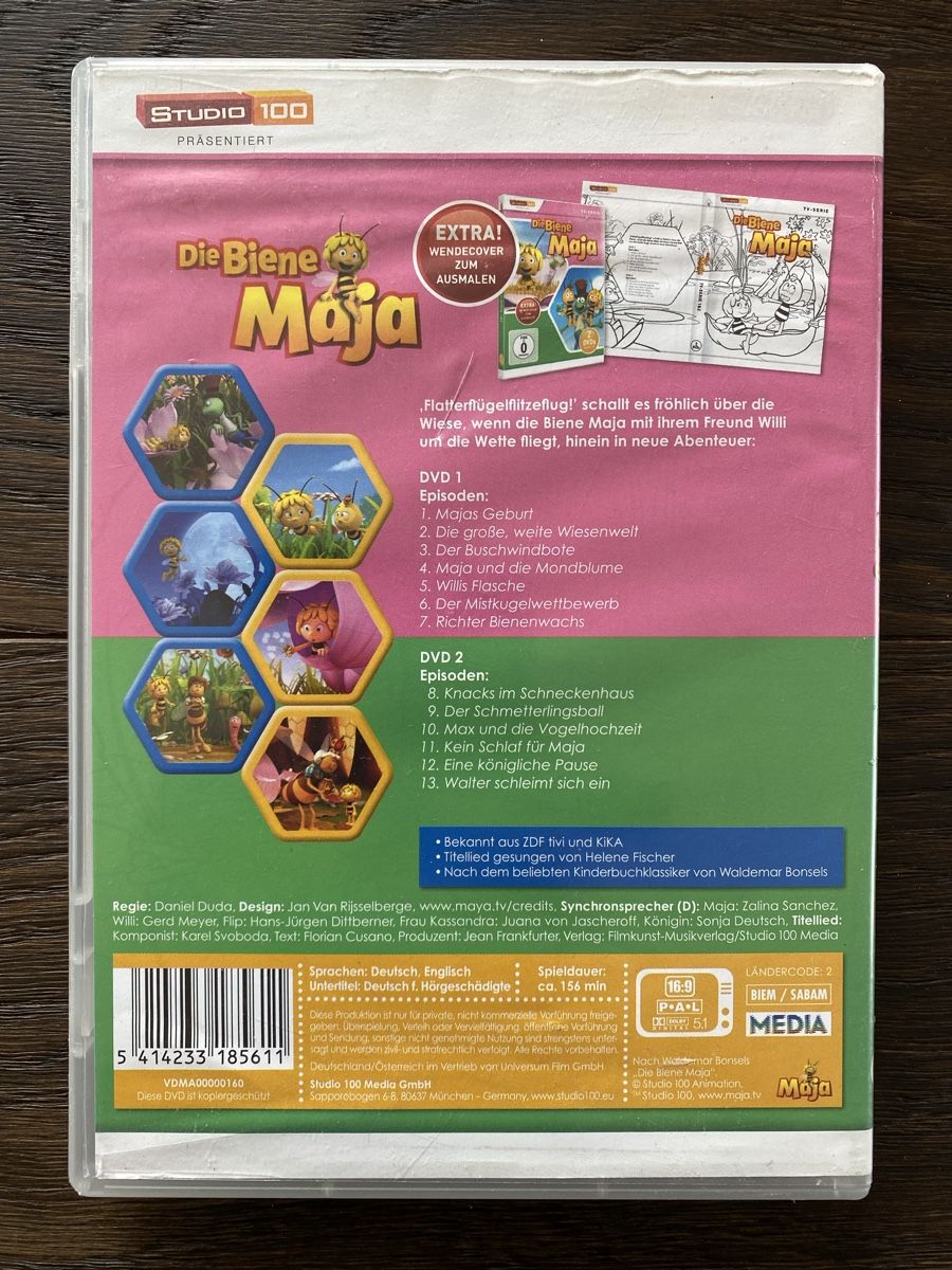 Tutti i DVDs: DVD Die Biene Maja – Usato da Pfäffikon ZH venduto da aveo14 1