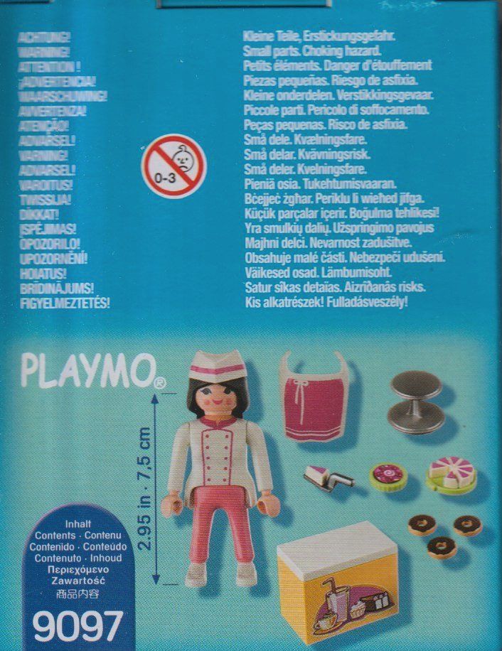 Playmobil Giocattoli: PLAYMOBIL SPECIAL PLUS FIGURE 9097 PASTICCIERA – Nuovo e nell'imballaggio originale da Vezia venduto da Aquarius_Age 1